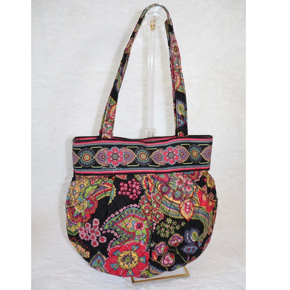 Vera Bradley Symphony in Hue "Morgan"  Shoulder Bag Zipper Purse